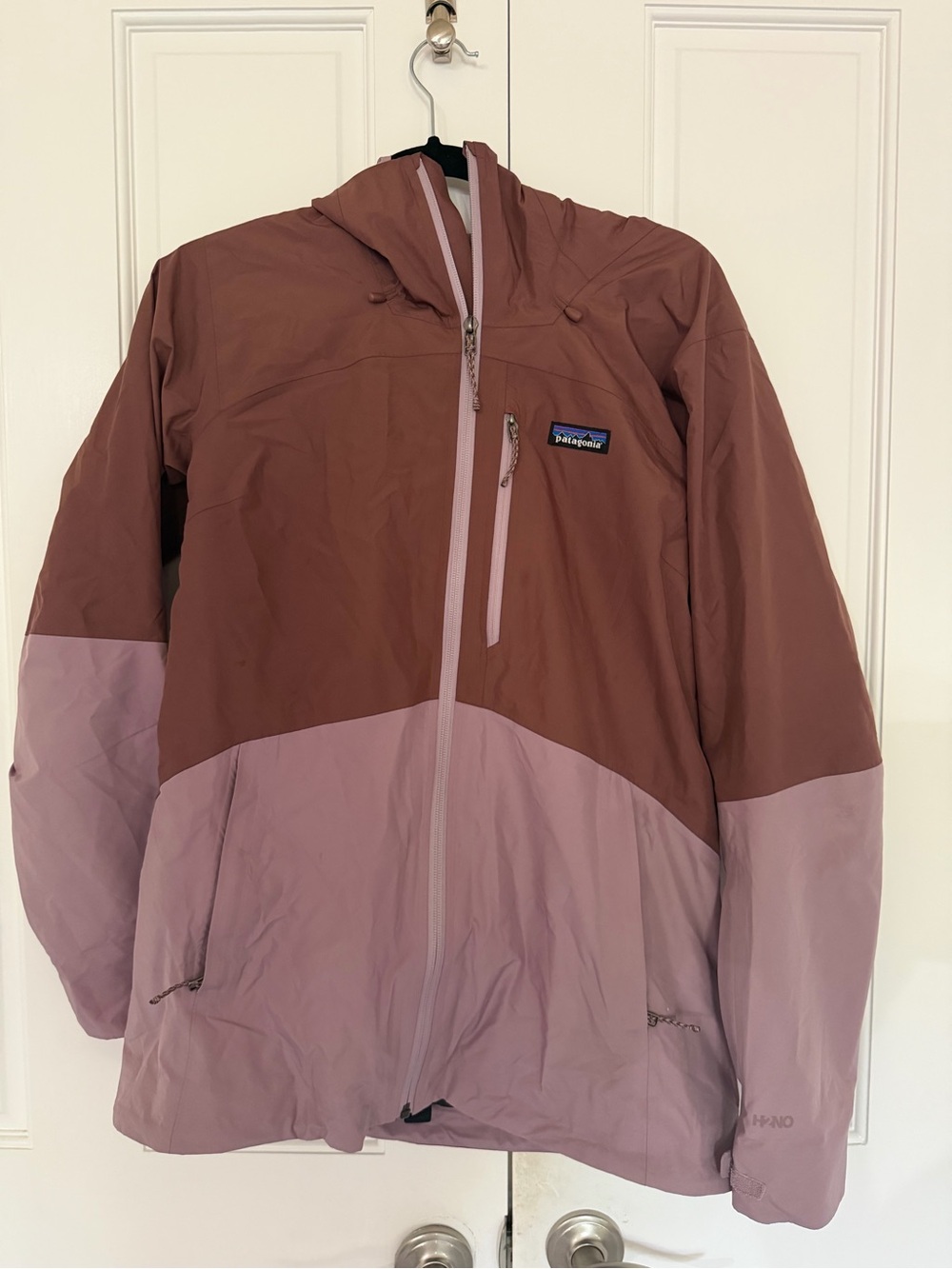 Patagonia Powder Town H2No Waterproof Ski Snowboard Jacket Dulse Mauve